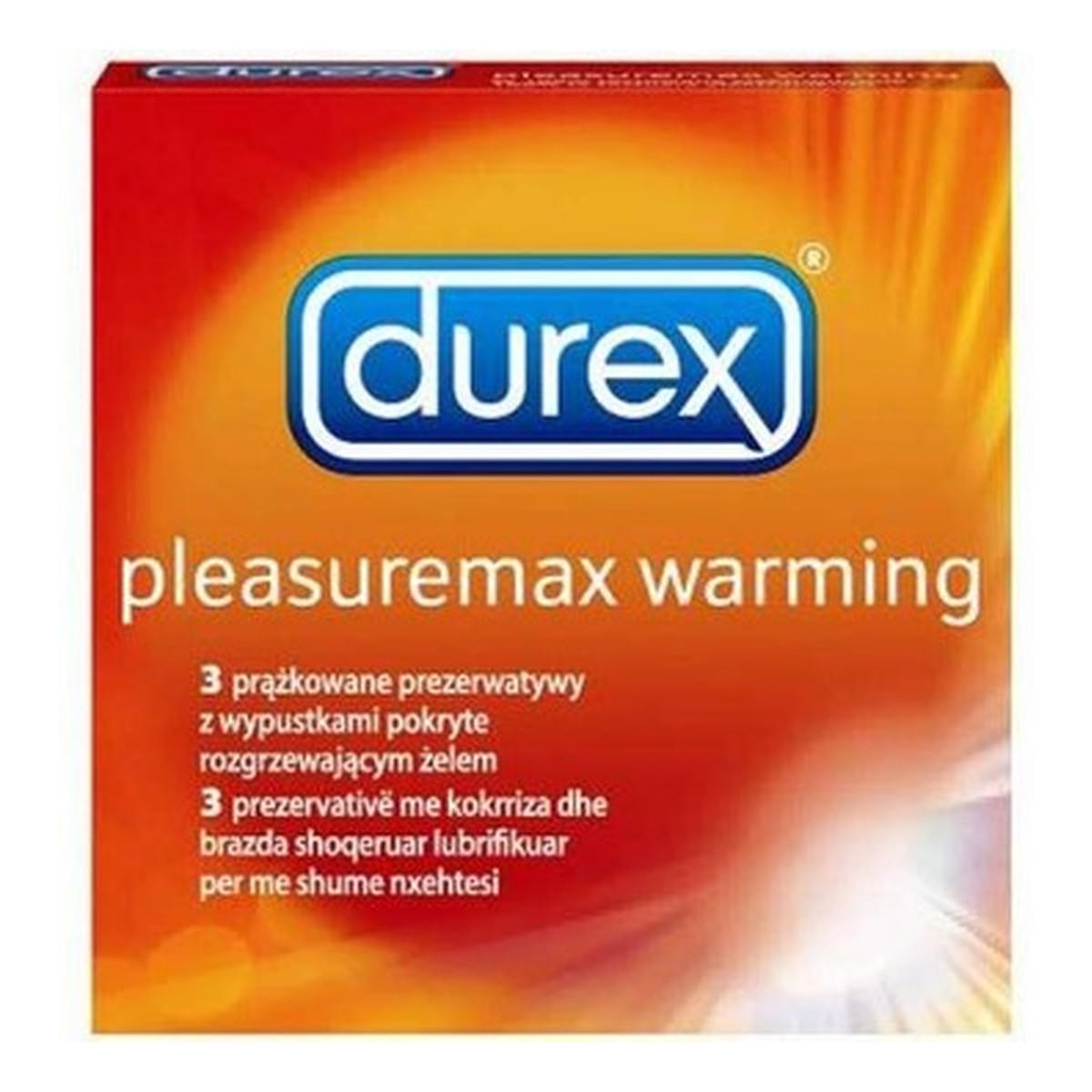 Durex Pleasuremax Warming Prezerwatywy 3szt.