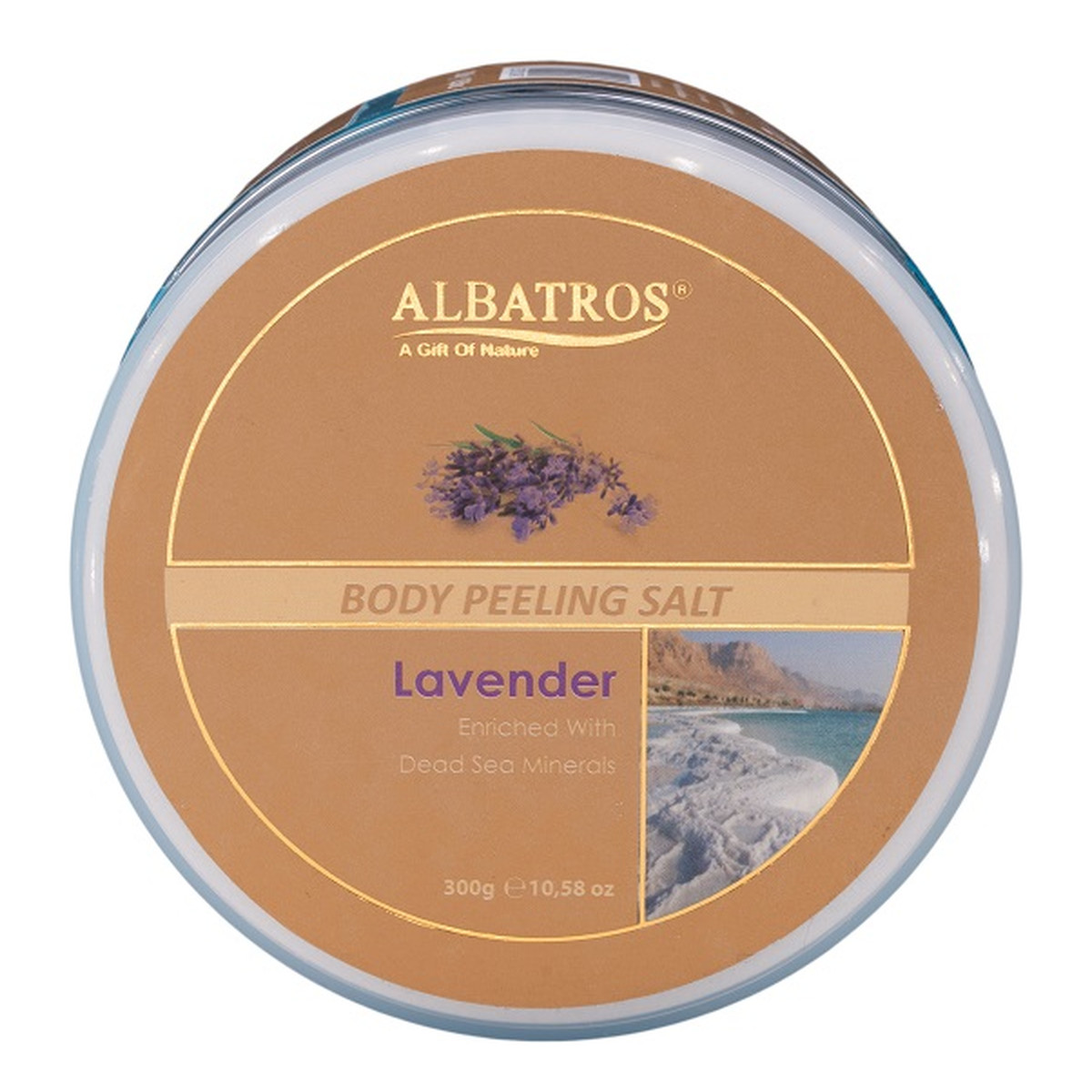 Albatros Body peeling salt sól do peelingu ciała lavender 300g