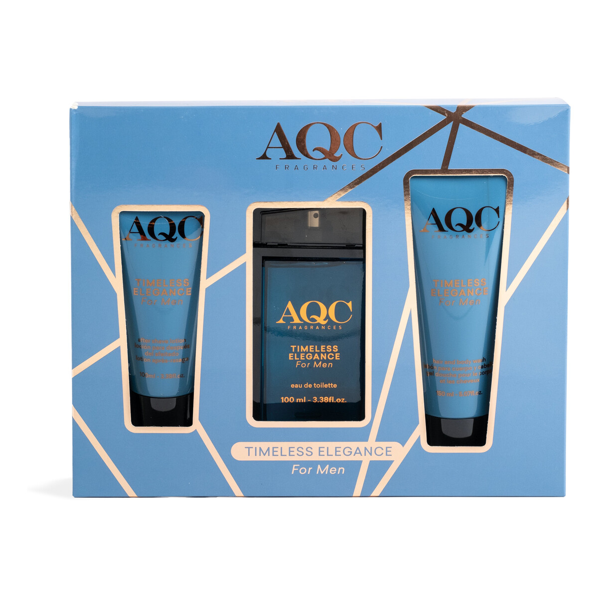AQC Zestaw perfumeryjny dla mężczyzn Timeless Elegance