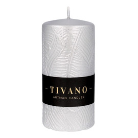 Świeca ozdobna Tivano - walec średni