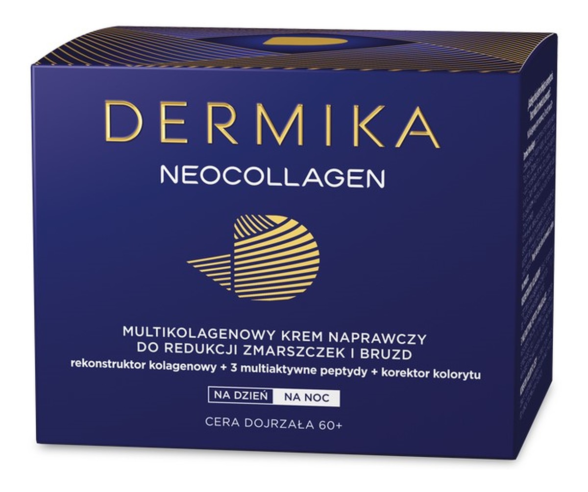 Multikolagenowy Krem Naprawczy Redukujący Zmarszczki i Bruzdy Na Dzień i Na Noc
