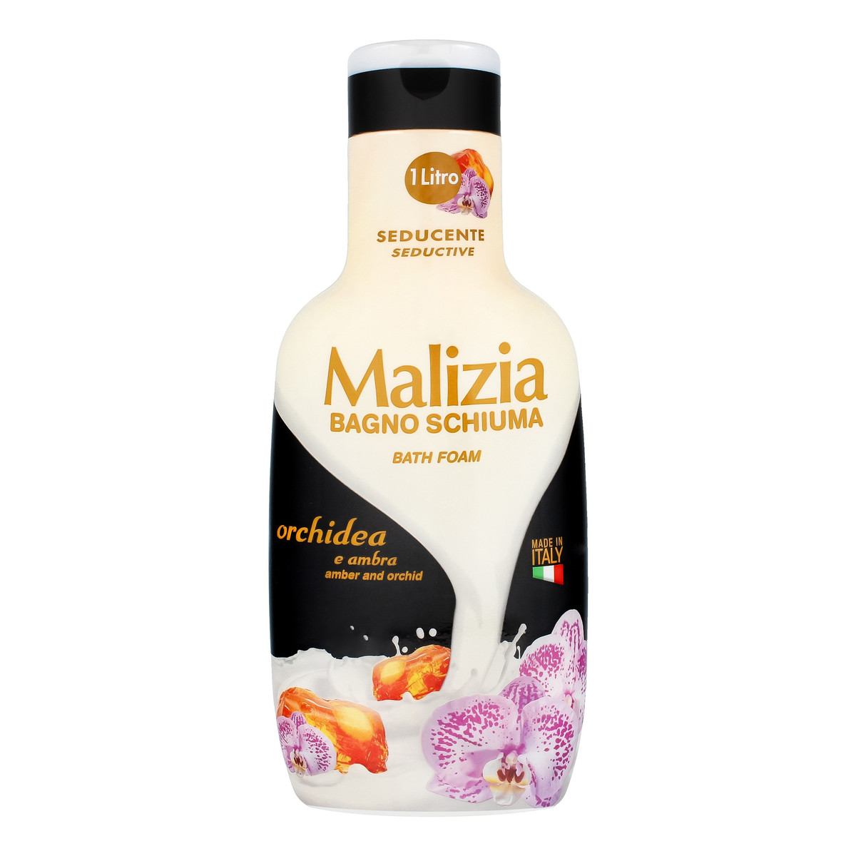 Malizia Płyn do kąpieli Amber & Orchid 1000ml