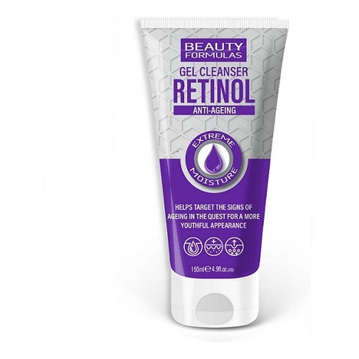 Beauty Formulas Retinol Anti-Ageing Gel Cleanser Żel do mycia twarzy 150ml