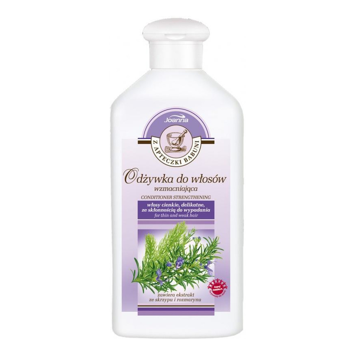 Joanna Z Apteczki Babuni Odżywka Wzmacniająca Do Włosów Cienkich Delikatnych 300ml