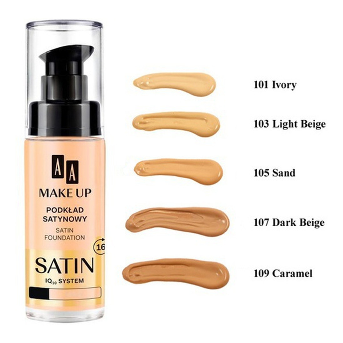 AA Make Up Satin Satynowy Podkład Do Twarzy 30ml