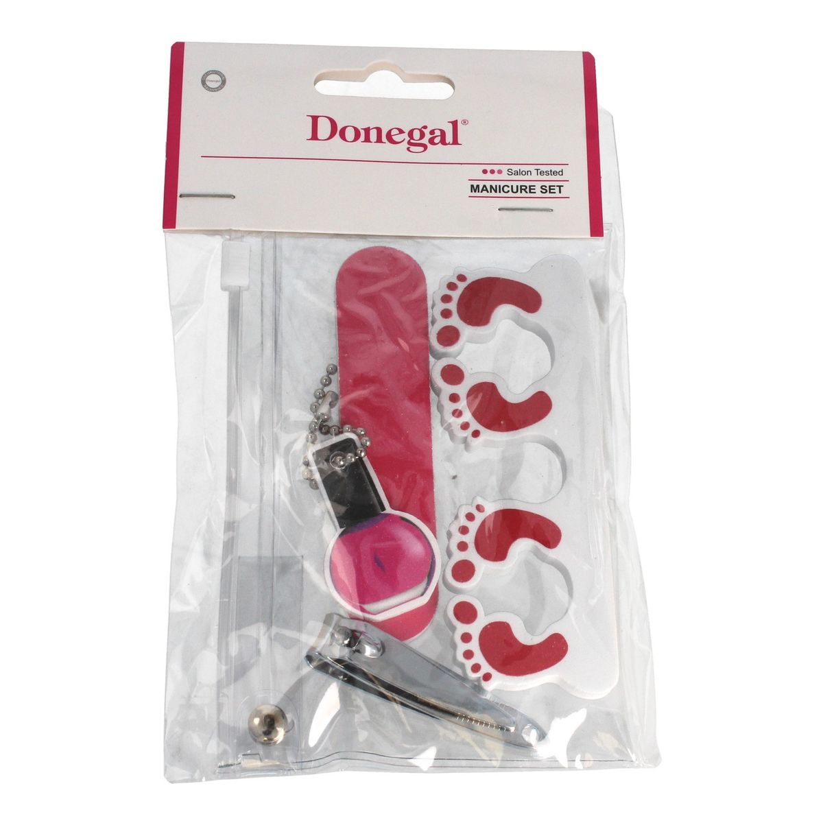 Donegal KOMPLET do pedicure Alluring (2422) 4-elementowy