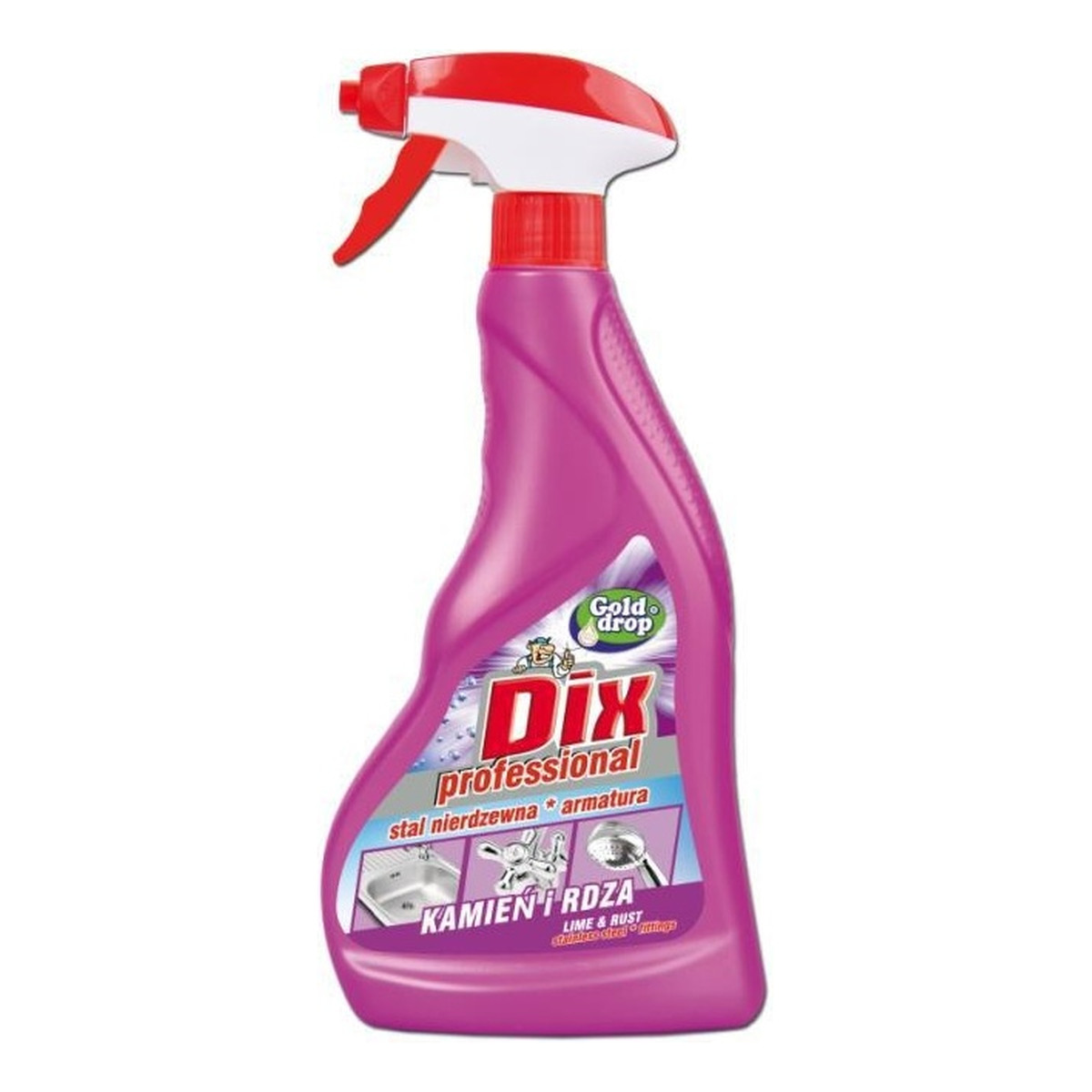 Dix Professional SPRAY DO CZYSZCZENIA KAMIEŃ I RDZA 500ml
