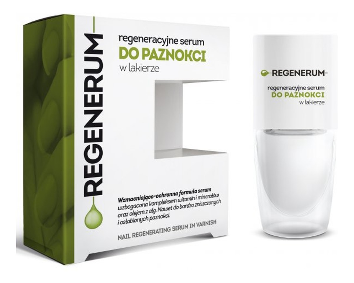 Regeneracyjne serum do paznokci w lakierze