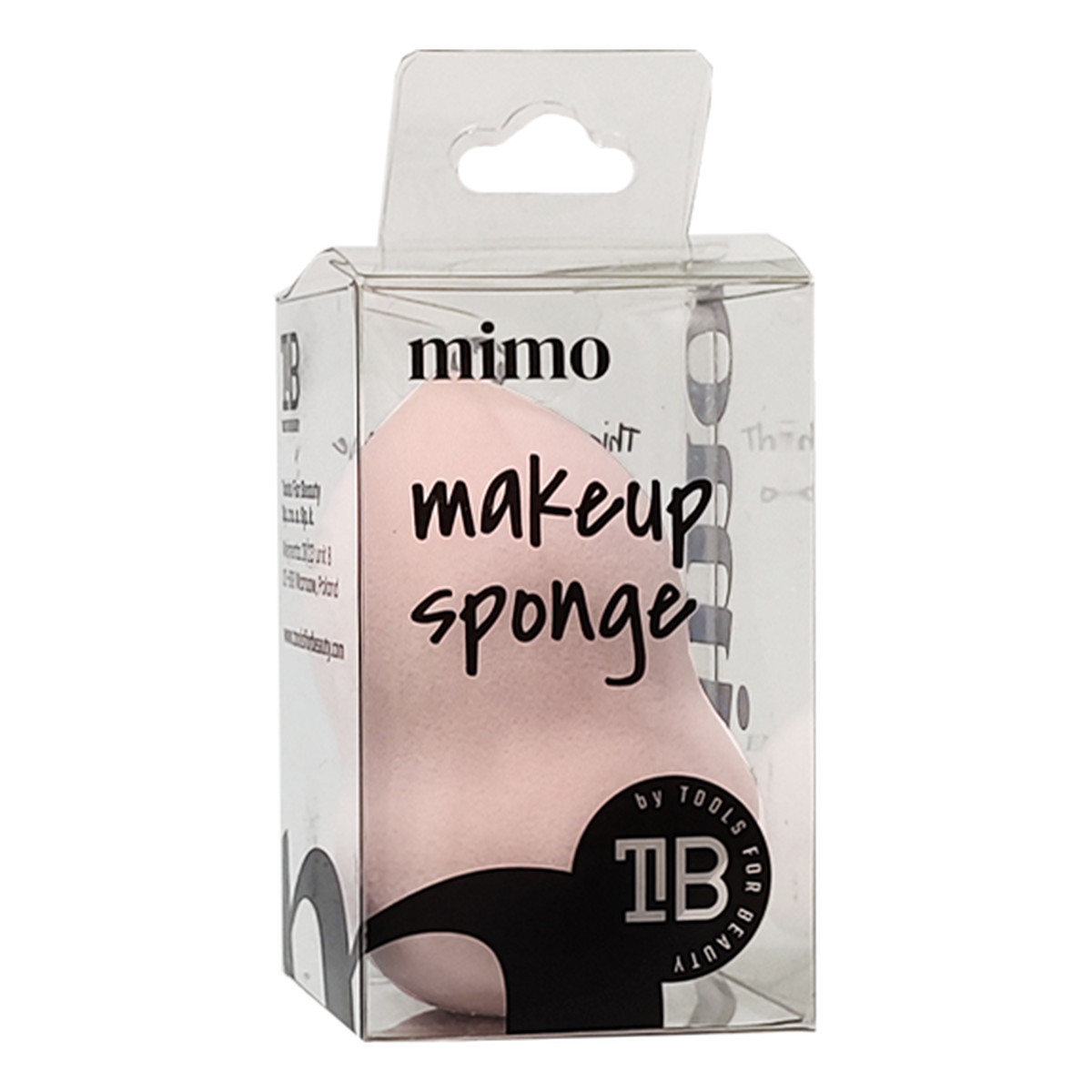 Mimo By Tools For Beauty Makeup Sponge Gąbka do makijażu Pudrowy róż