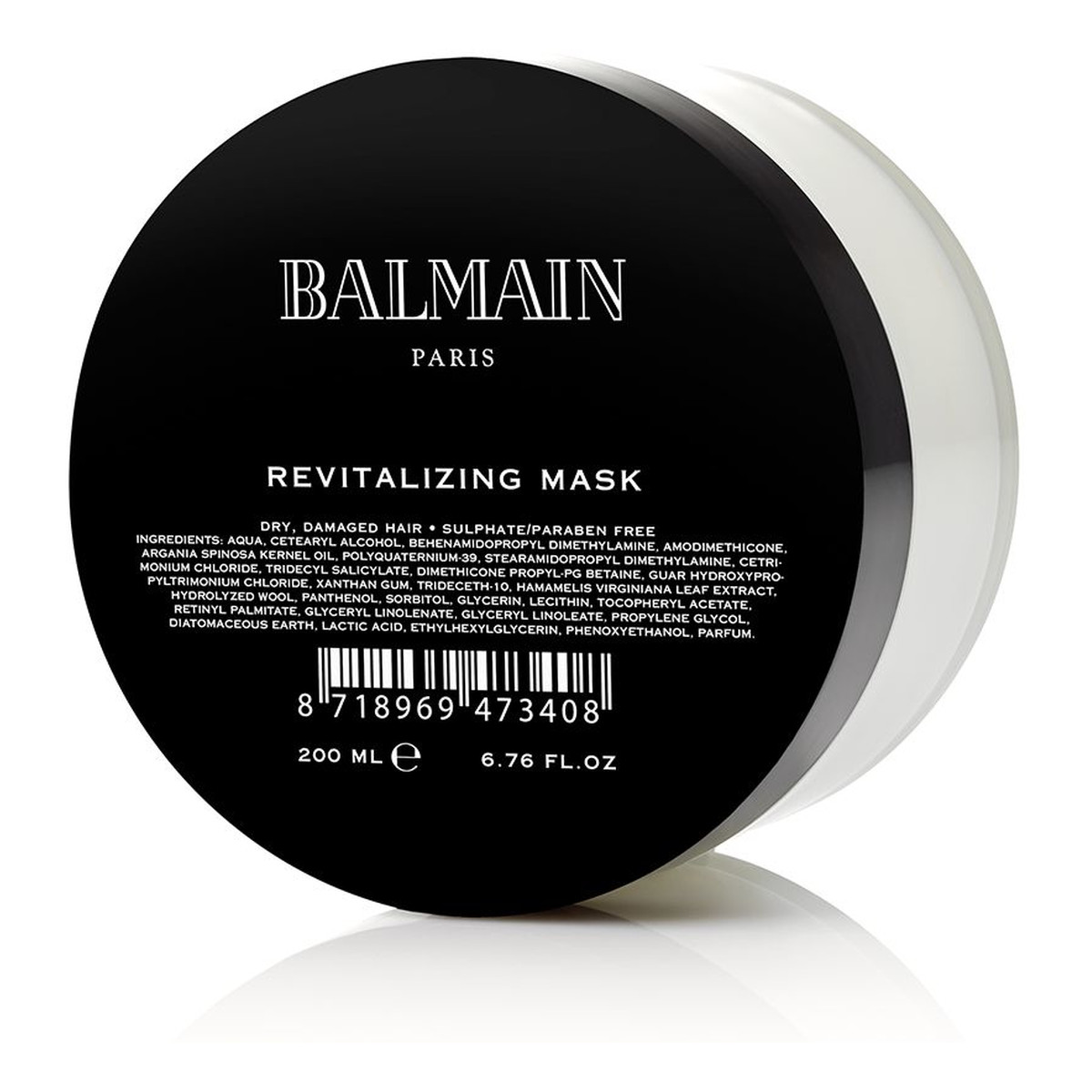 Balmain Revitalizing Mask rewitalizująca maska do bardzo zniszczonych włosów z proteinami jedwabiu i olejem arganowym 200ml