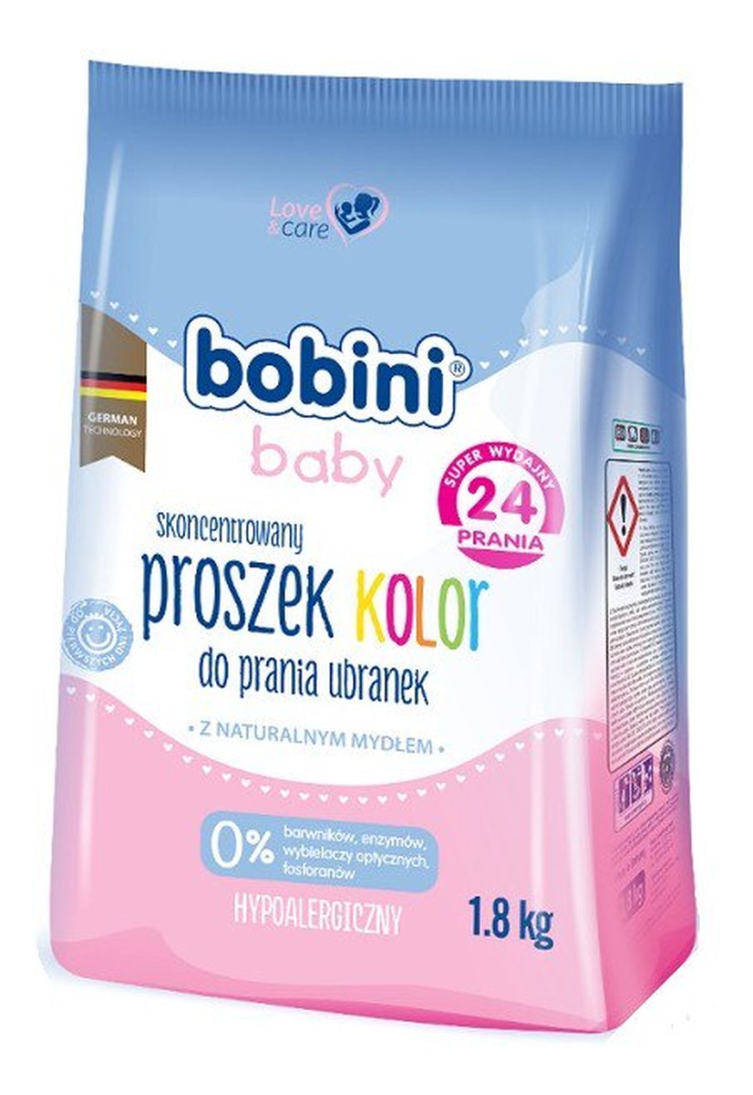 PROSZK DO PRANIA DLA NIEMOWLĄT KOLOR 1.8 kg