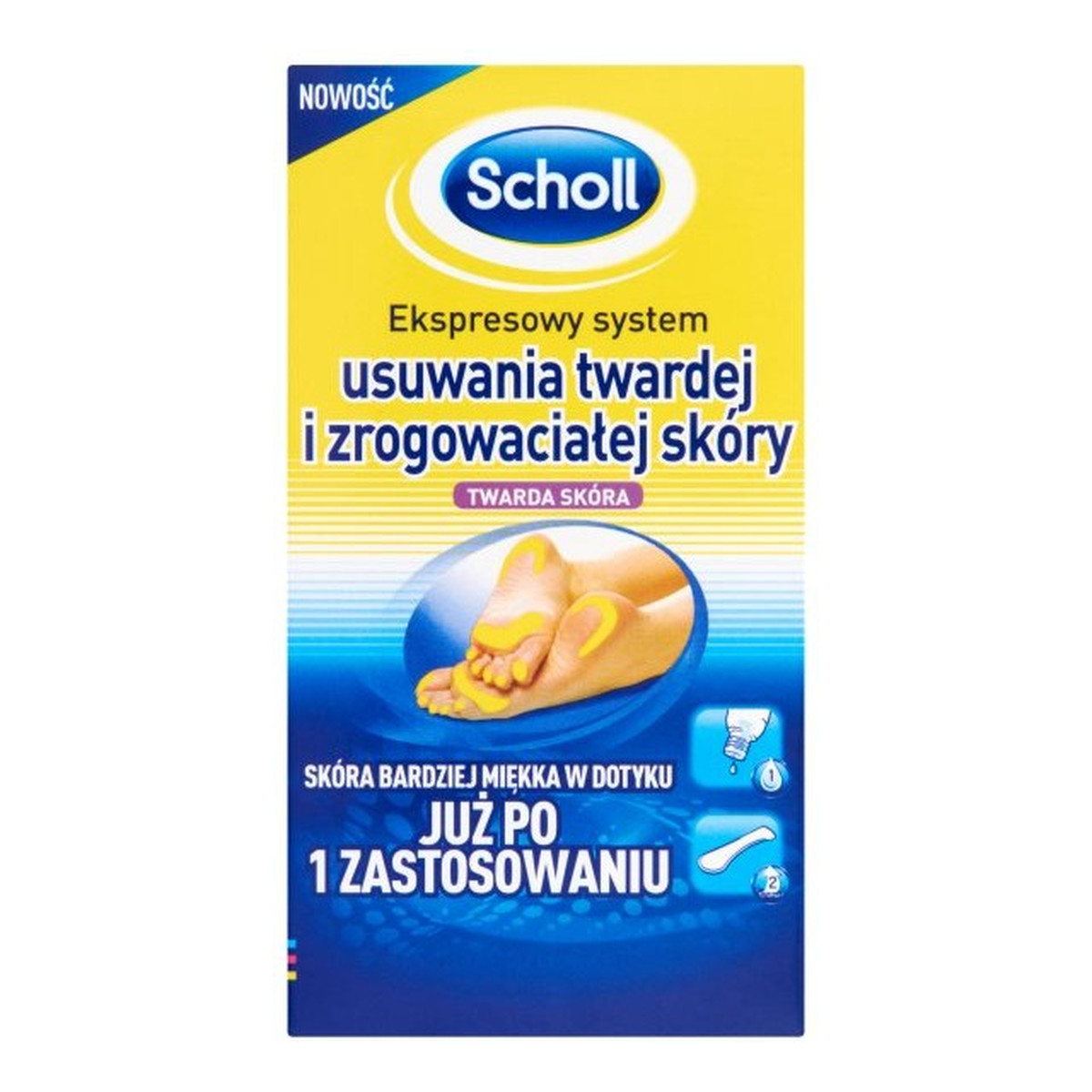Scholl Ekspresowy system usuwania twardej i zrogowaciałej skóry 50ml