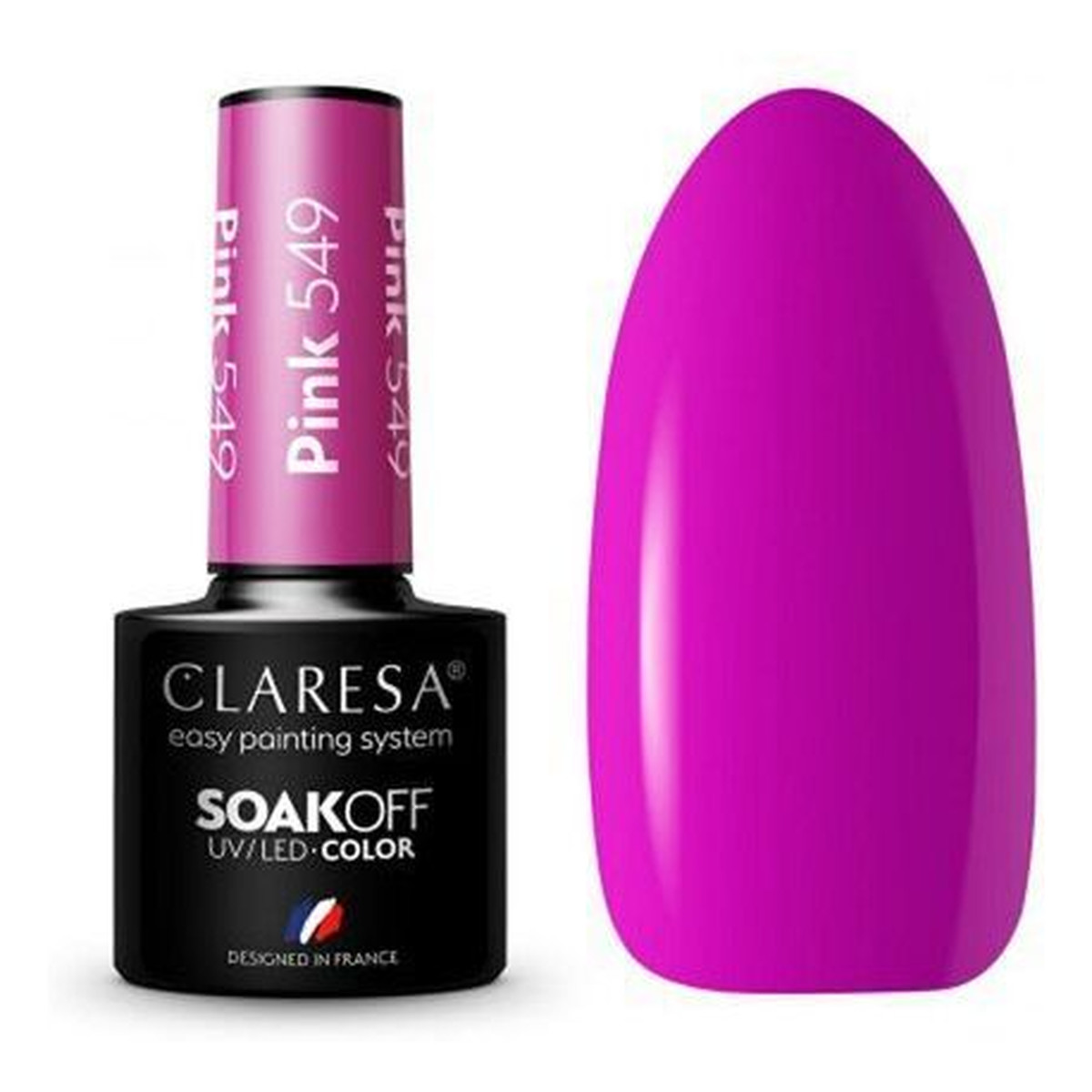 Claresa Pink Lakier hybrydowy 5ml