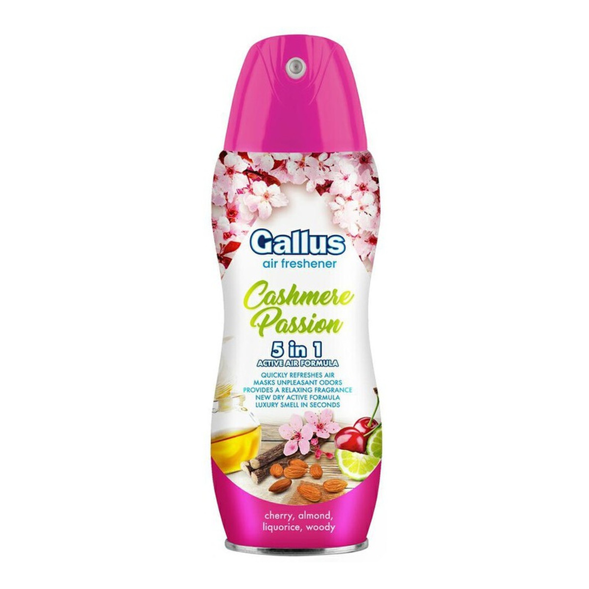 Gallus Odświeżacz Spray 5w1 Cashmere Passion 300ml