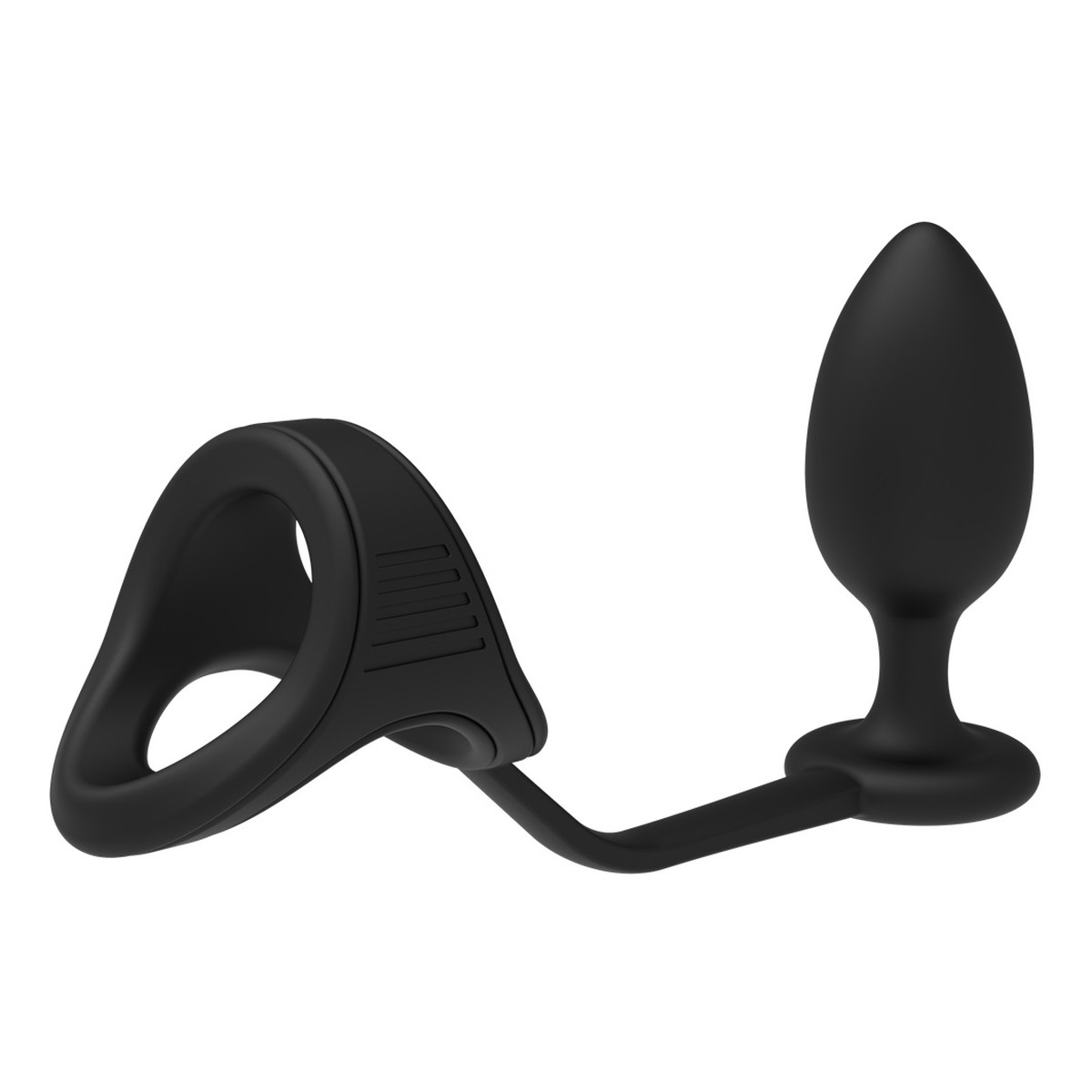 Dream Toys Ramrod cockstrap with anal plug korek analny z pierścieniem erekcyjnym