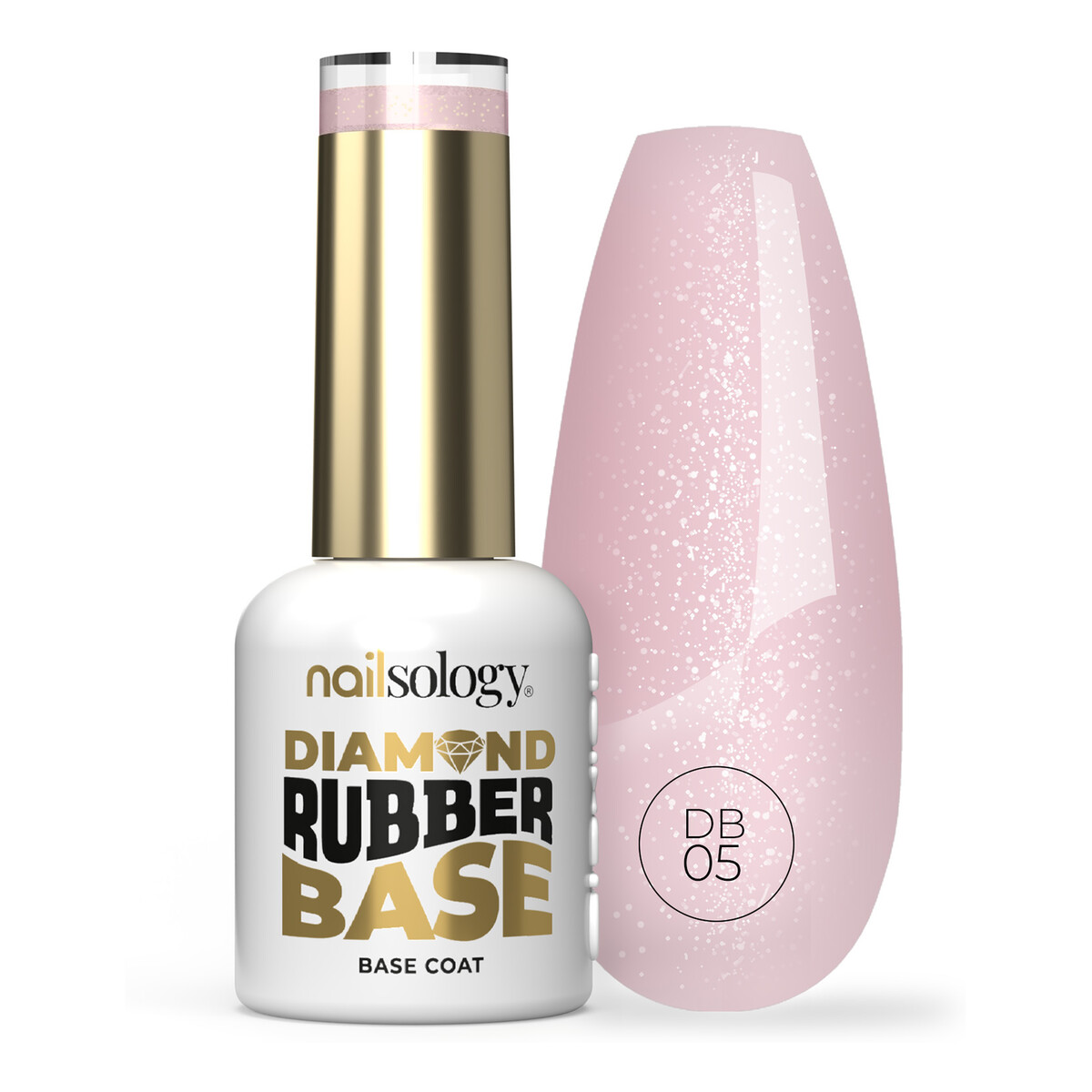 Clavier Diamond Rubber Nailsology Base hybrydowa baza kauczukowa 8ml