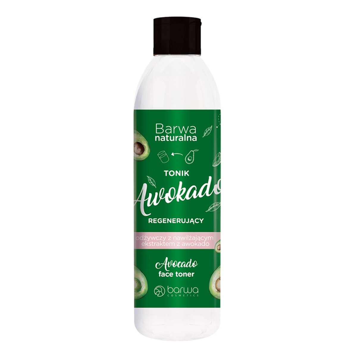 Barwa Naturalna regenerujący tonik do twarzy awokado 300ml