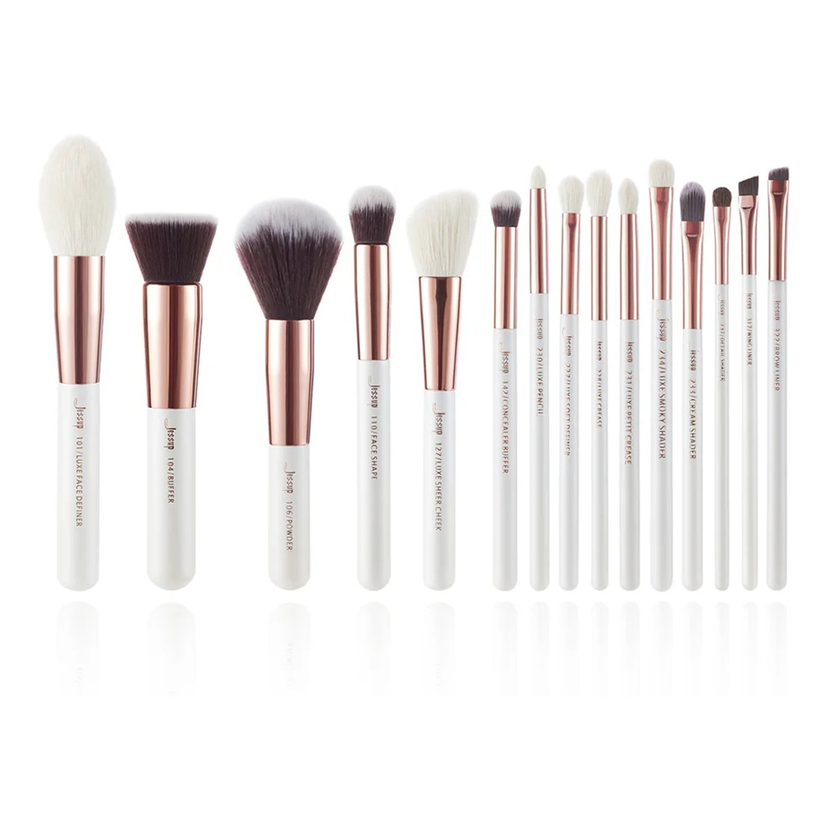 JESSUP Individual Makeup Brush Set Zestaw pędzli do makijażu t220 15szt.