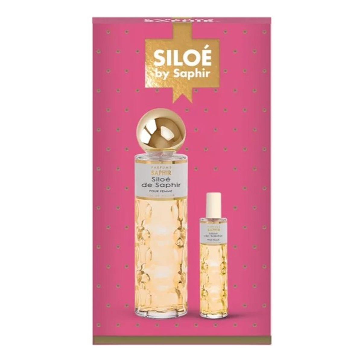 Saphir Siloe de Saphir Pour Femme zestaw woda perfumowana spray 200ml + woda perfumowana spray 30ml