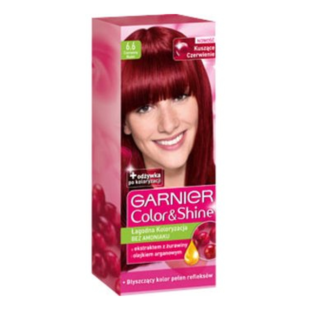 Garnier Color & Shine Farba Do Włosów Bez Amoniaku