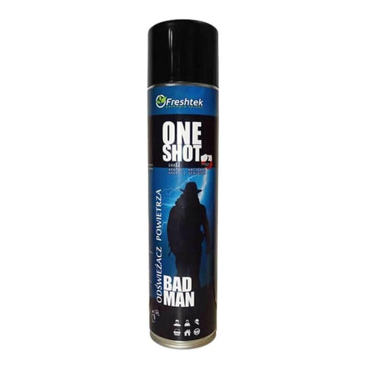 Freshtek One Shot Odświeżacz powietrza Premium Bad Man 600ml