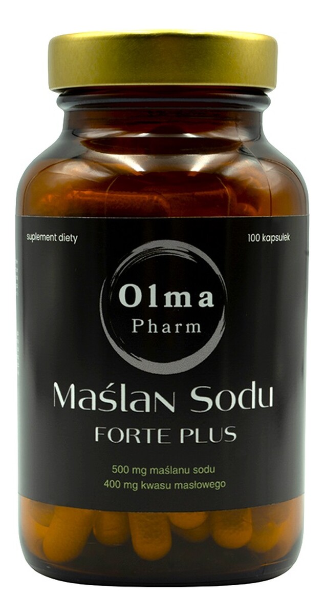 Maślan sodu forte plus suplement diety 100 kapsułek