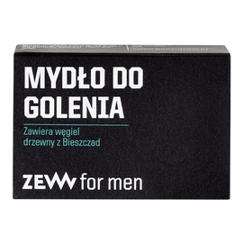 Mydło do golenia z węglem drzewnym z bieszczad