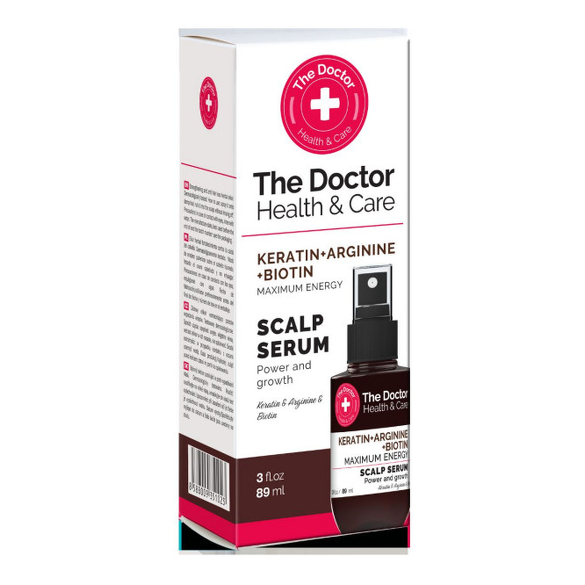 The Doctor Health & Care Serum do skóry głowy Keratyna + Arginina + Biotyna 89ml