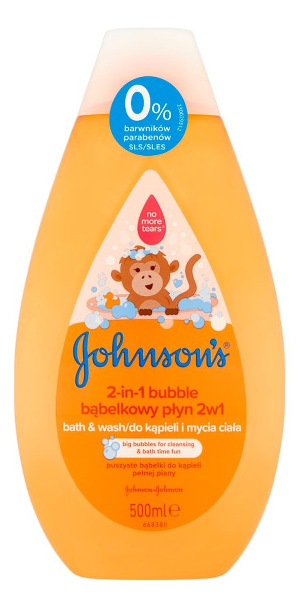 Bubble Bąbelkowy Płyn do kąpieli 2w1 dla dzieci