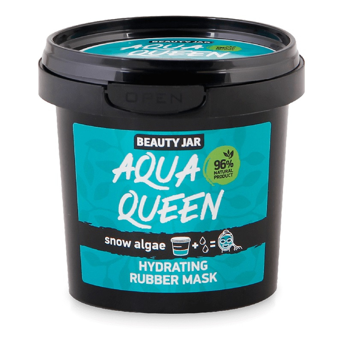 Beauty Jar Aqua queen nawilżająca maska do twarzy z ekstraktem z alg 20g