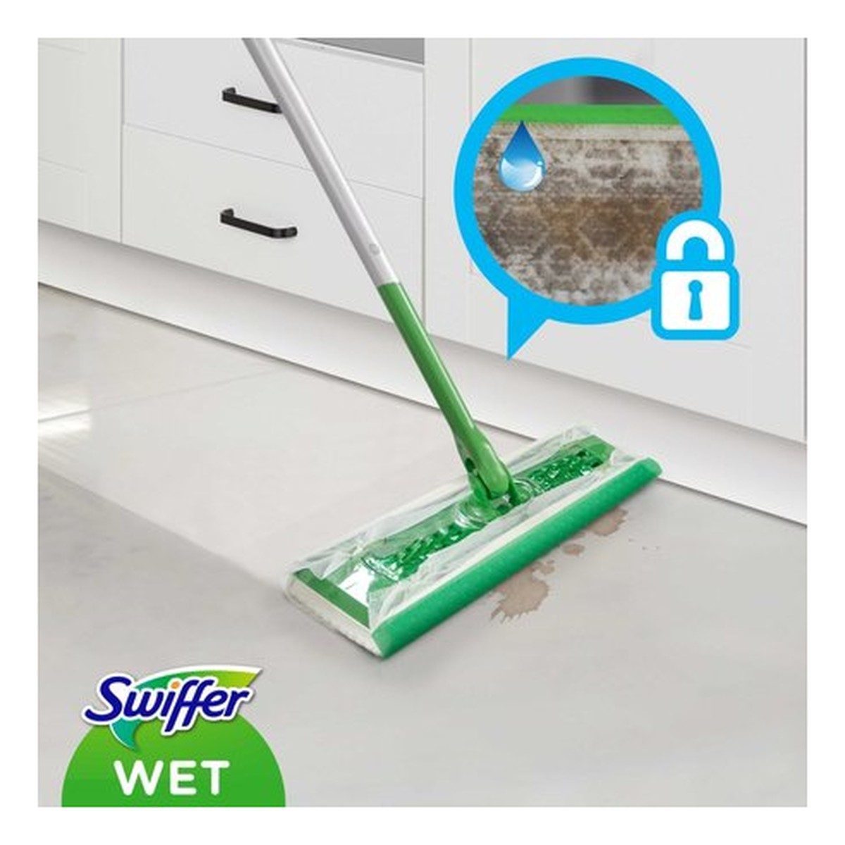 Swiffer Wet Mokre ściereczki do podłogi Citrus 20szt.