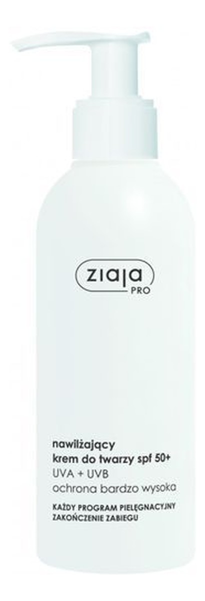 Krem do twarzy nawilżający SPF 50+