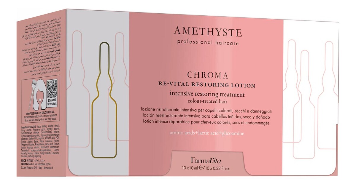 Amethyste chroma lotion odbudowujący 10x10ml