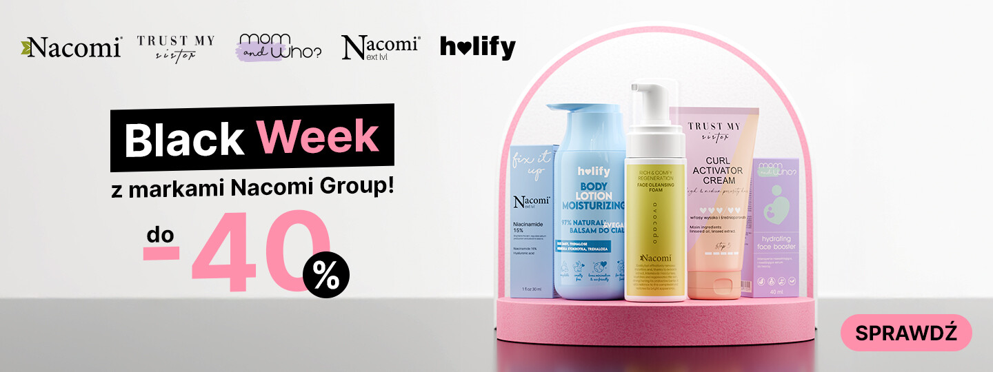 Black Week -40% Grupa Nacomi