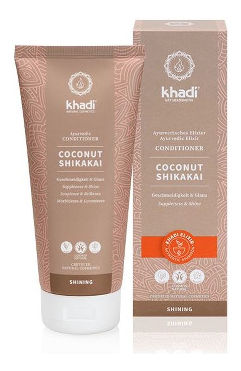 Nabłyszczająca odżywka do włosów – Kokos i Shikakai