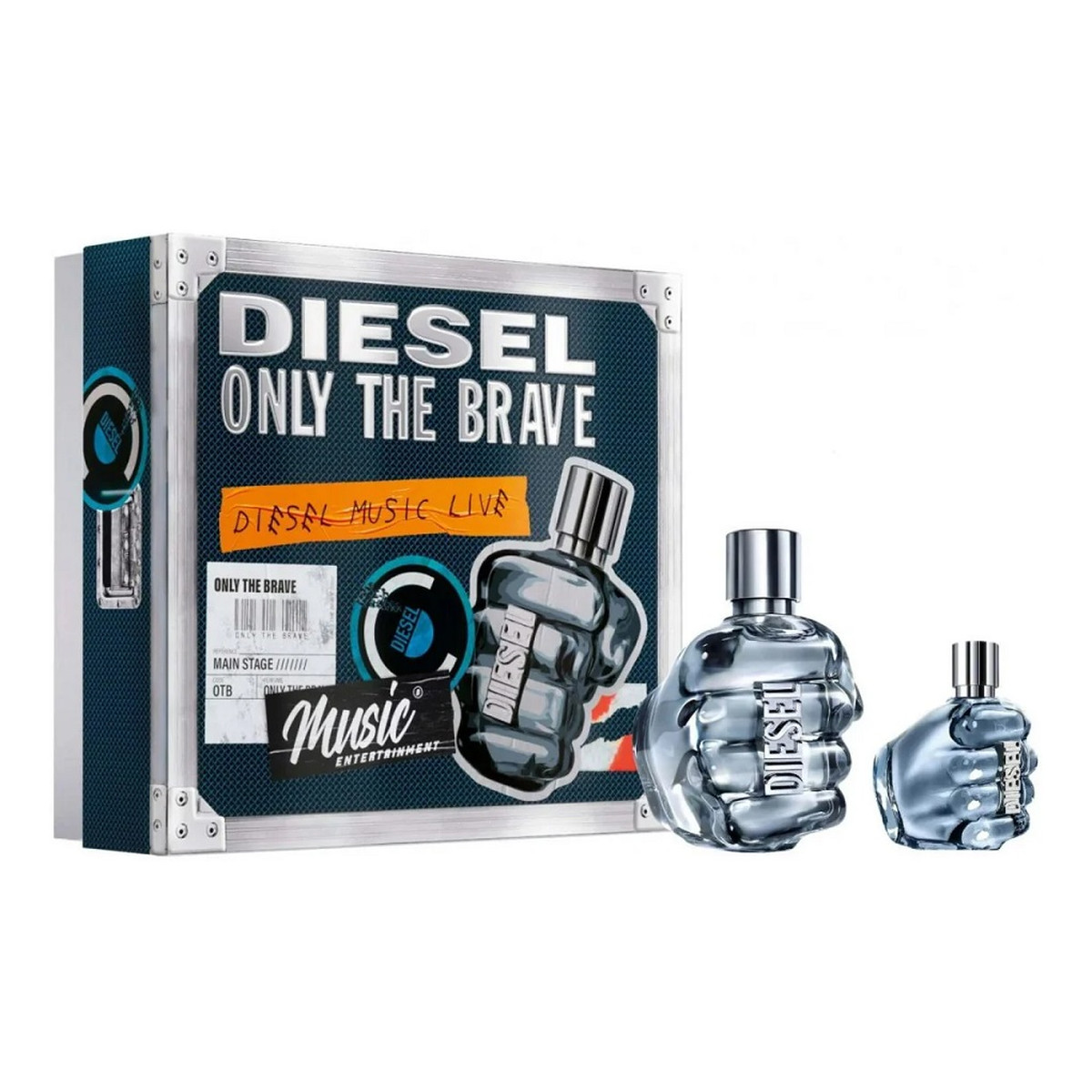 Diesel Only The Brave for Man Zestaw woda toaletowa spray 125ml + woda toaletowa spray 35ml