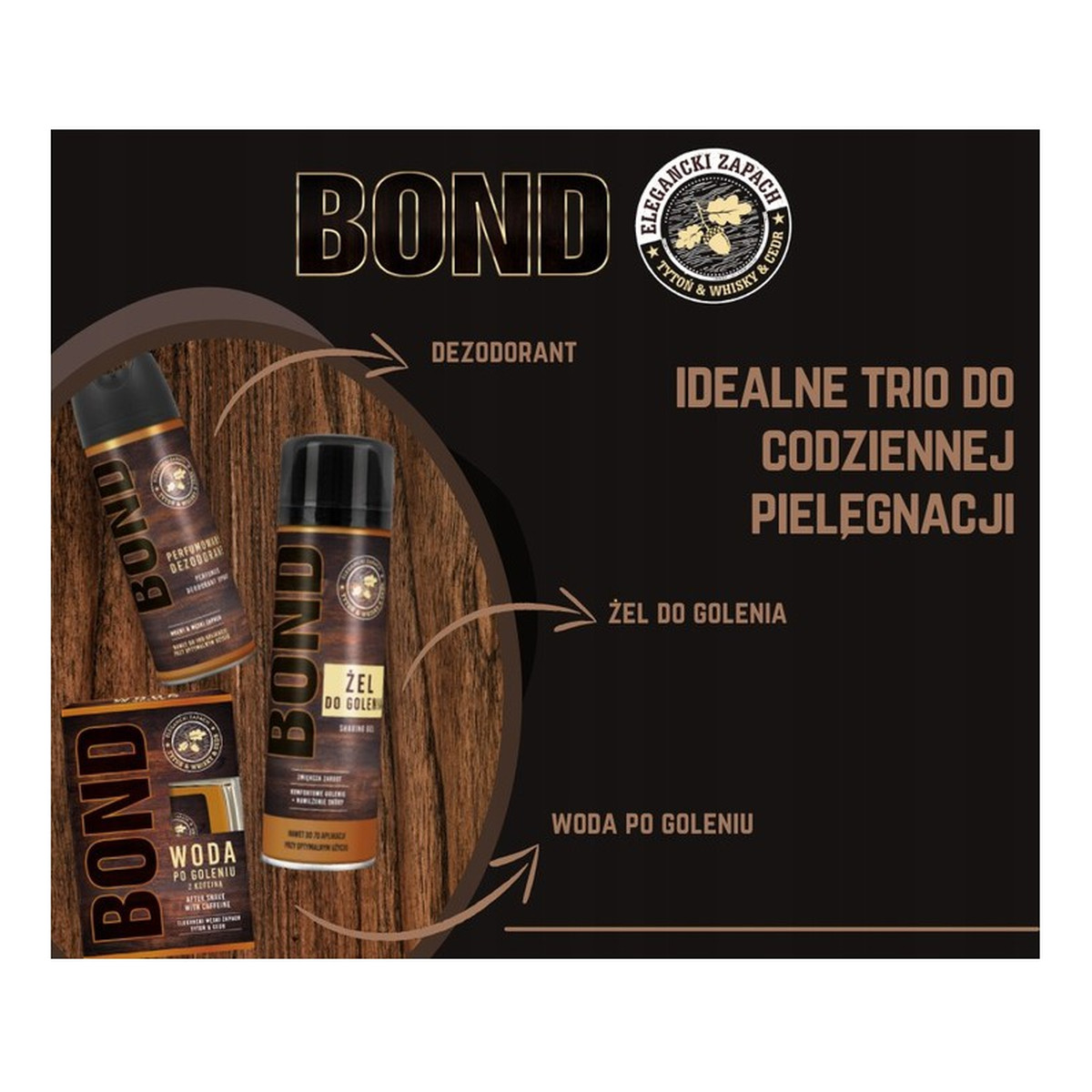 Bond Balsam po goleniu Whiskey