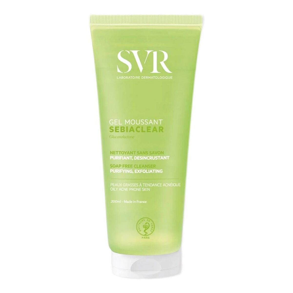 SVR Sebiaclear Gel Moussant Żel oczyszczający do twarzy 200ml