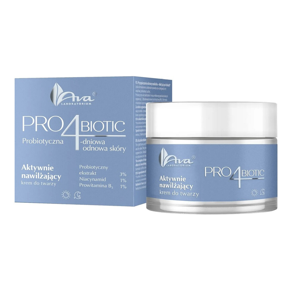 Ava Laboratorium Pro4Biotic aktywnie nawilżający Krem do twarzy 50ml
