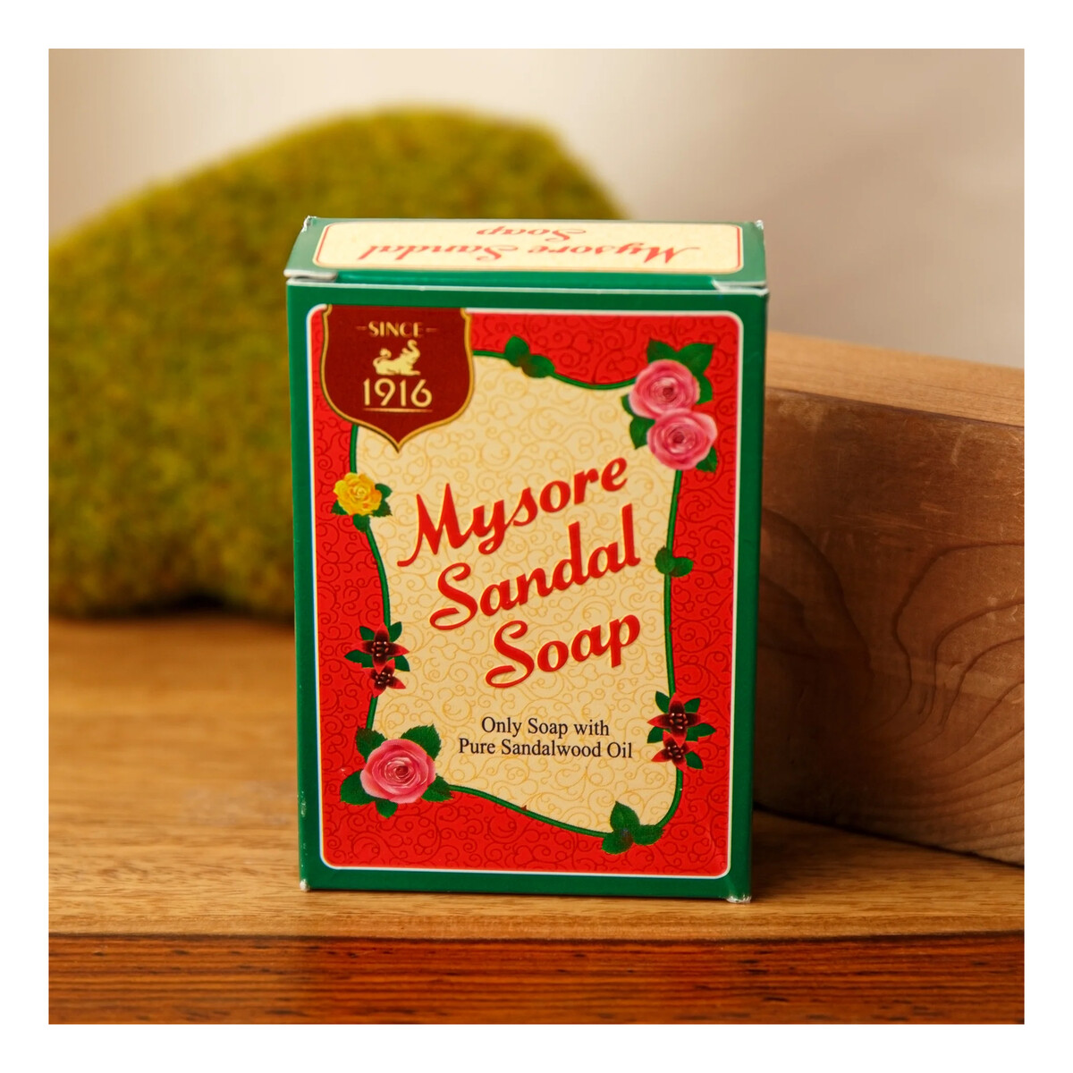 Mysore Mydło sandałowe Ajurwedyjskie 3x150g + 3x75g