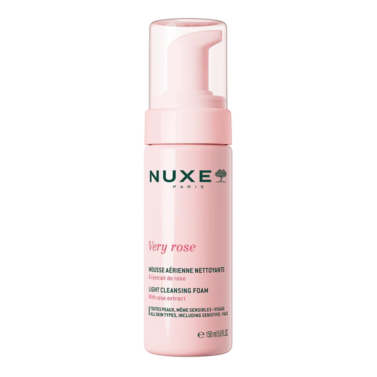 Nuxe Very Rose Oczyszczająca pianka micelarna 150ml