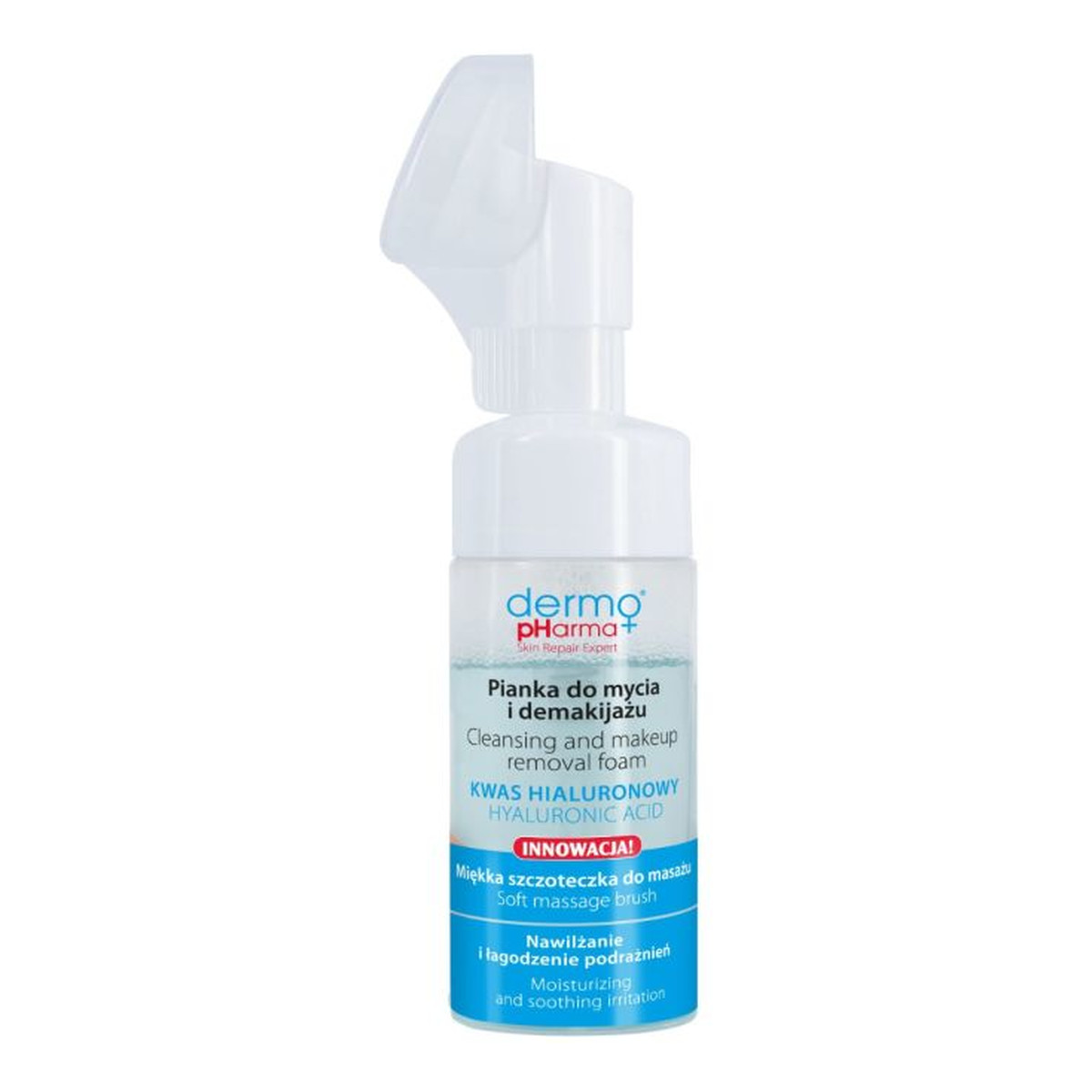 Dermo Pharma Skin Repair Expert Pianka do demakijażu twarzy Kwas Hialuronowy 125ml