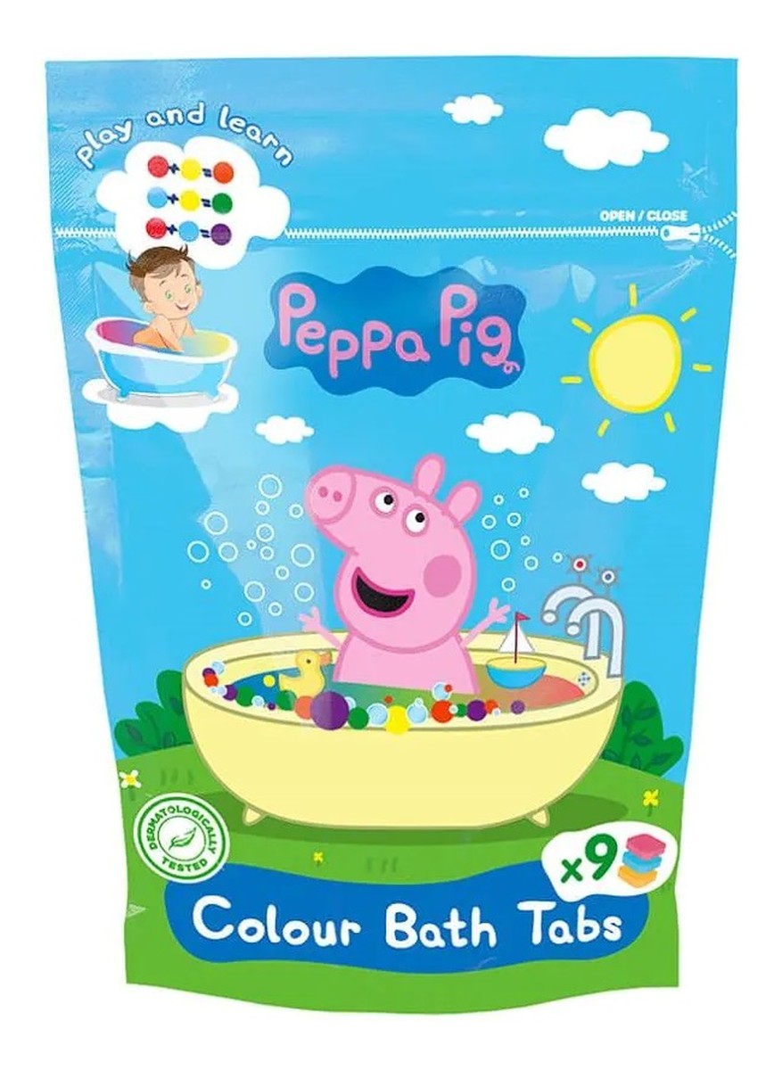 Barwinki koloryzujące do kąpieli 9 szt.