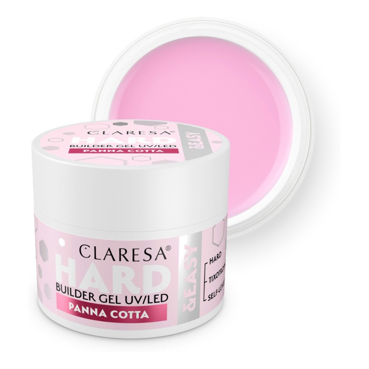 Claresa Hard&Easy Żel budujący do paznokci 12g
