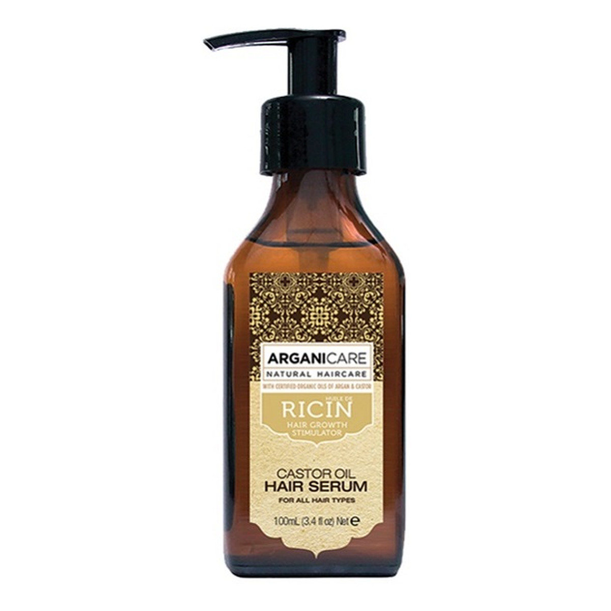 Arganicare Castor oil serum stymulujące porost włosów 100ml