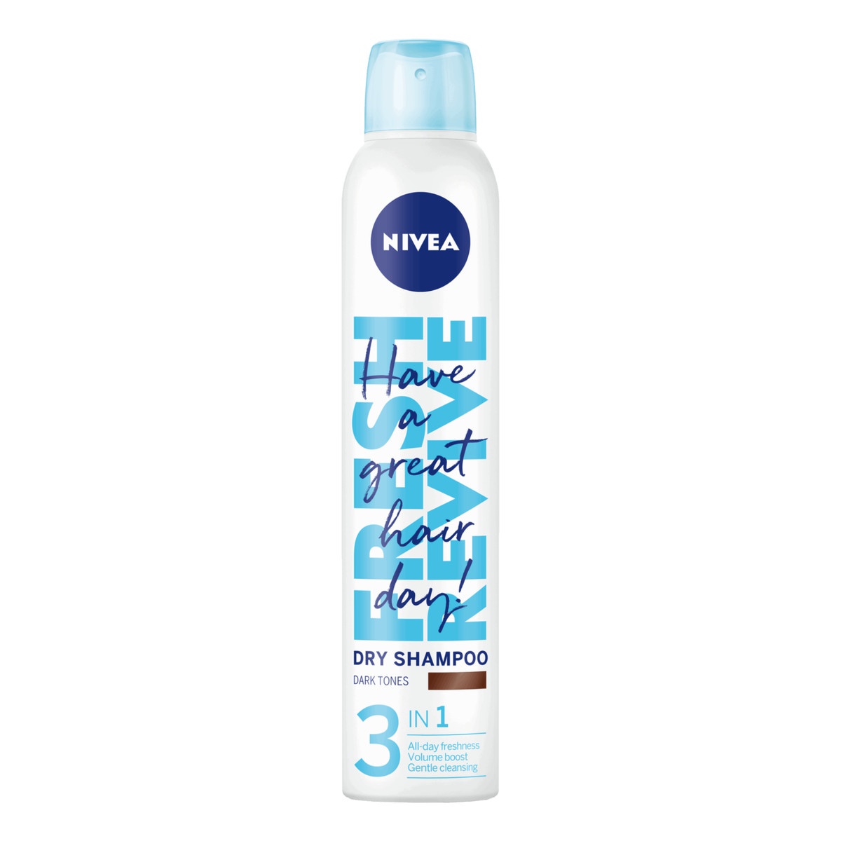 Nivea Fresh revive suchy szampon dla kobiet Dark 200ml