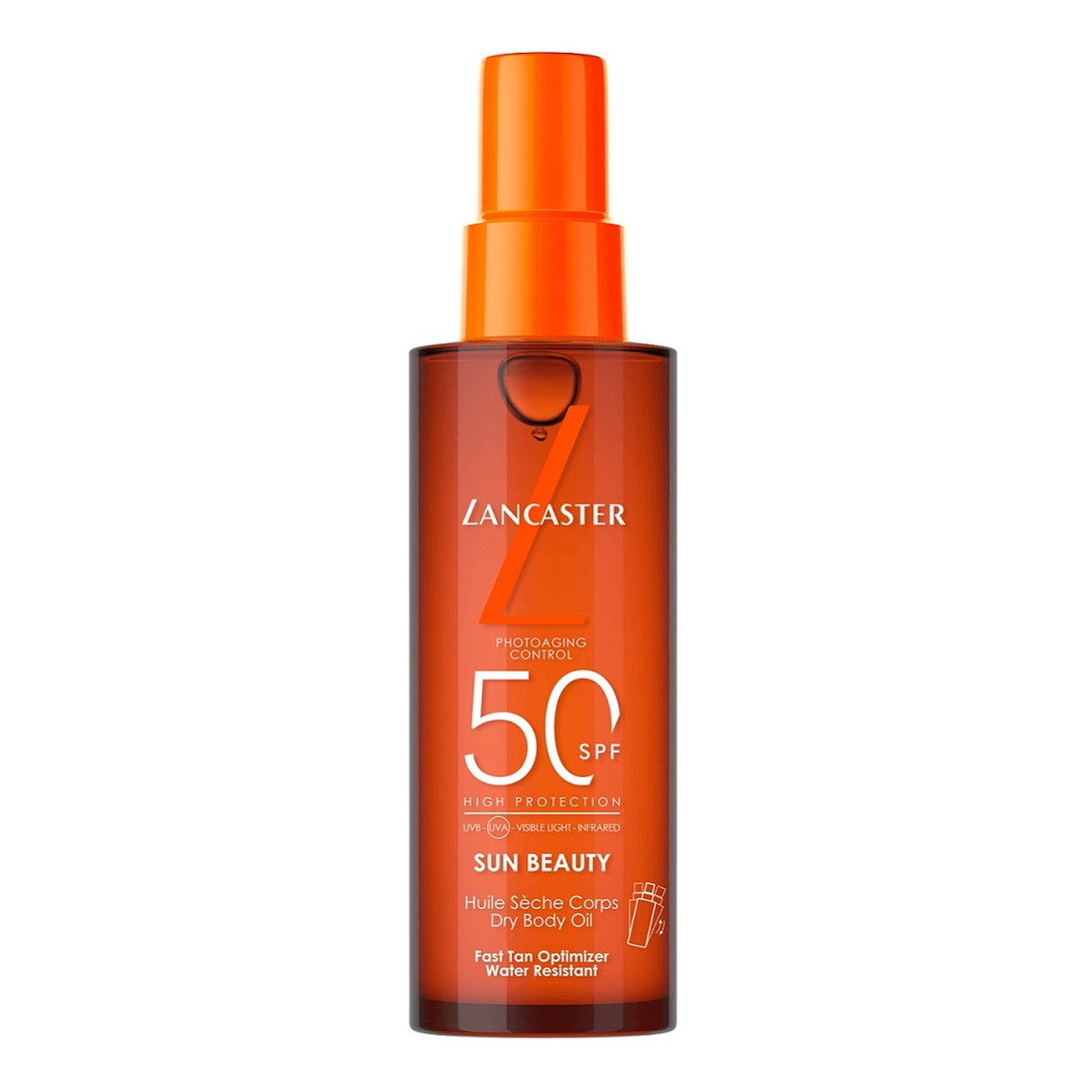 Lancaster Sun Beauty Dry Body Oil SPF50 suchy olejek do ciała 150ml