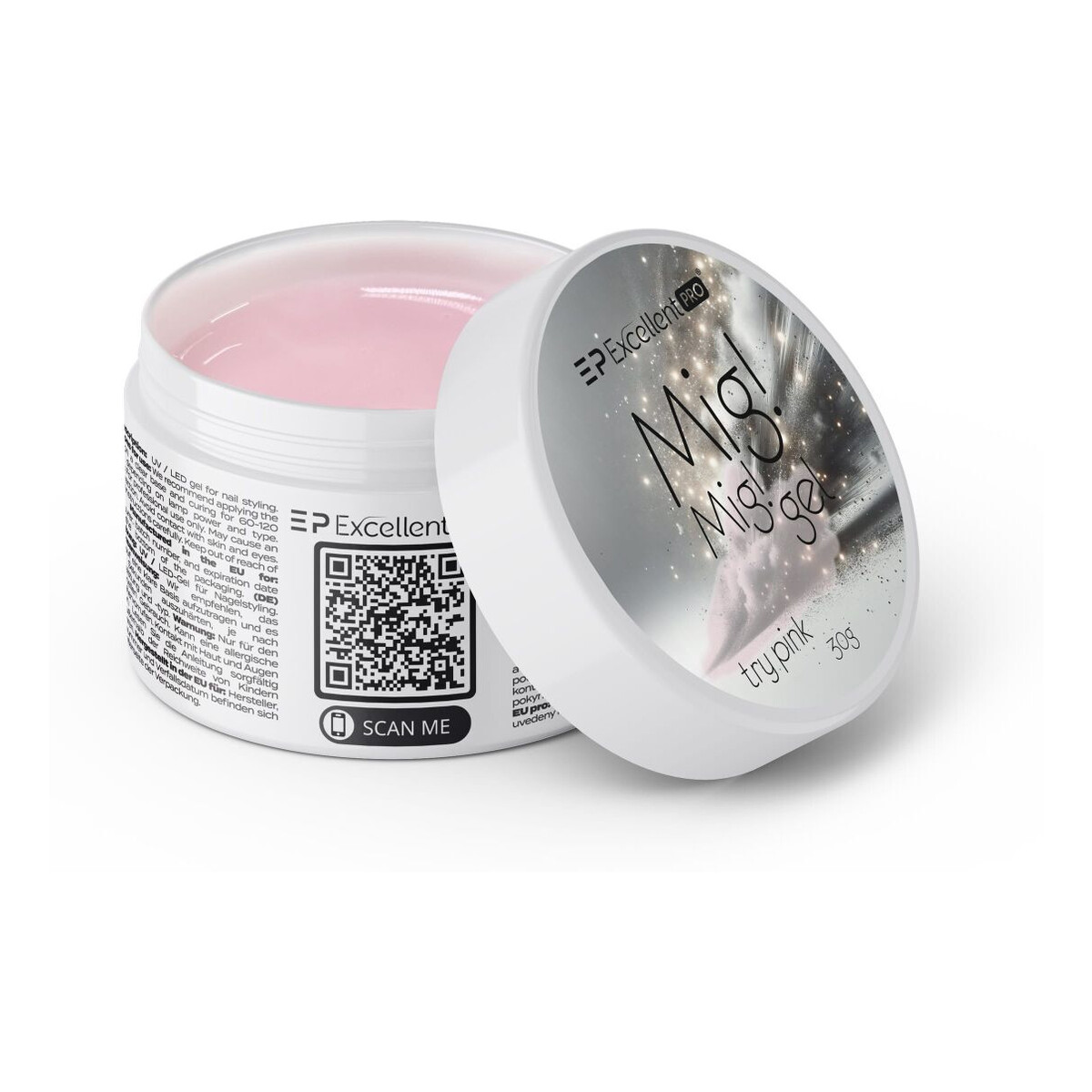 Excellent PRO Mig! Mig! Gel Żel budujący try pink 30g