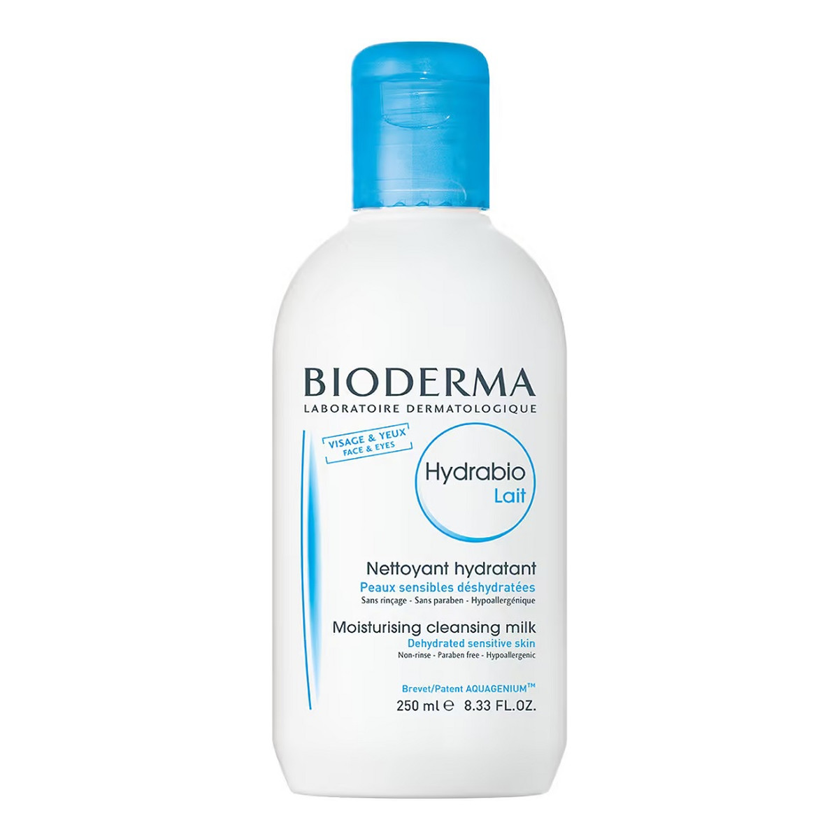 Bioderma Hydrabio Lait nawilżające Mleczko oczyszczające 250ml