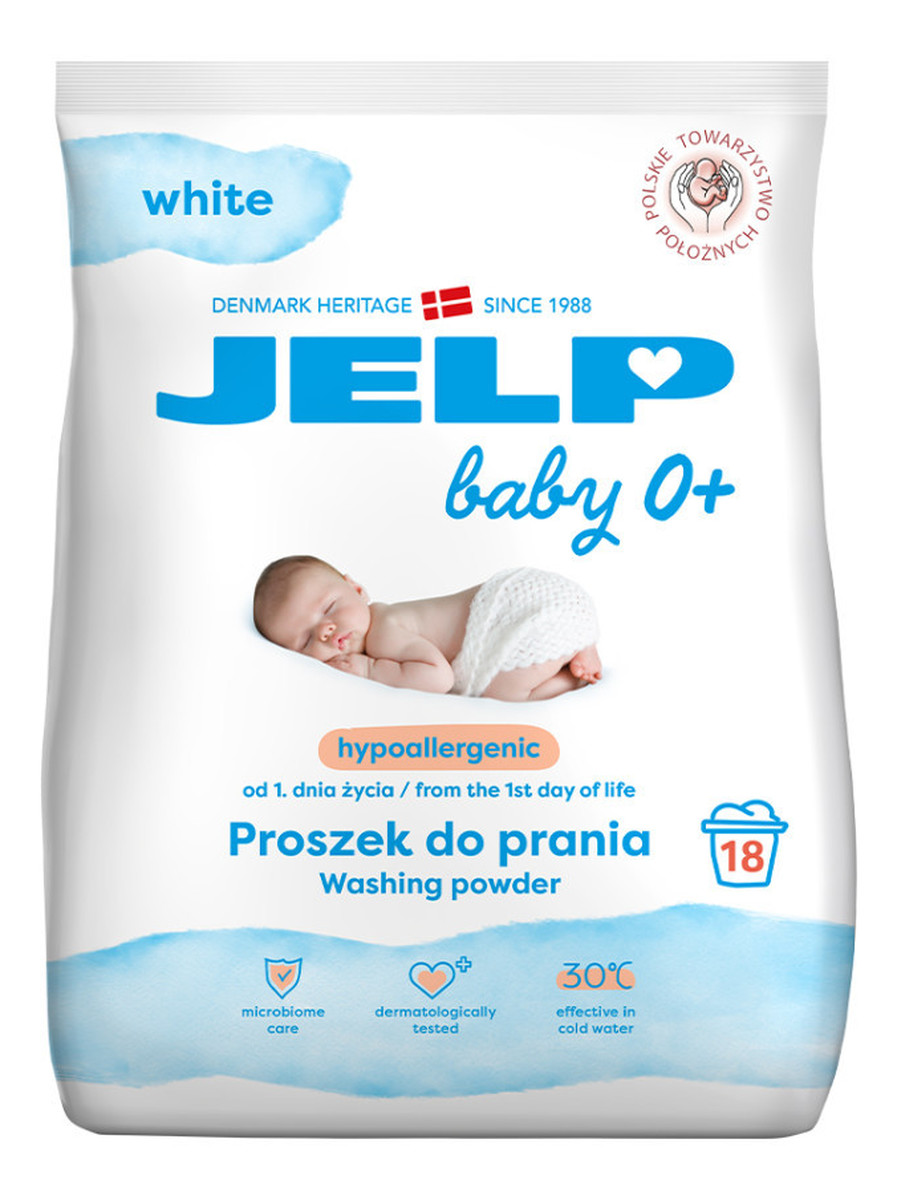 Proszek do prania 2x Universal 2x2.1kg + Baby 0+ do Białego 1.35kg